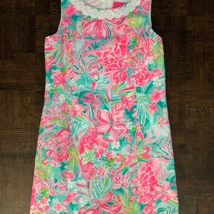 Lilly Pulitzer girls size 14 Hot on the Scene Mila classic shift EUC